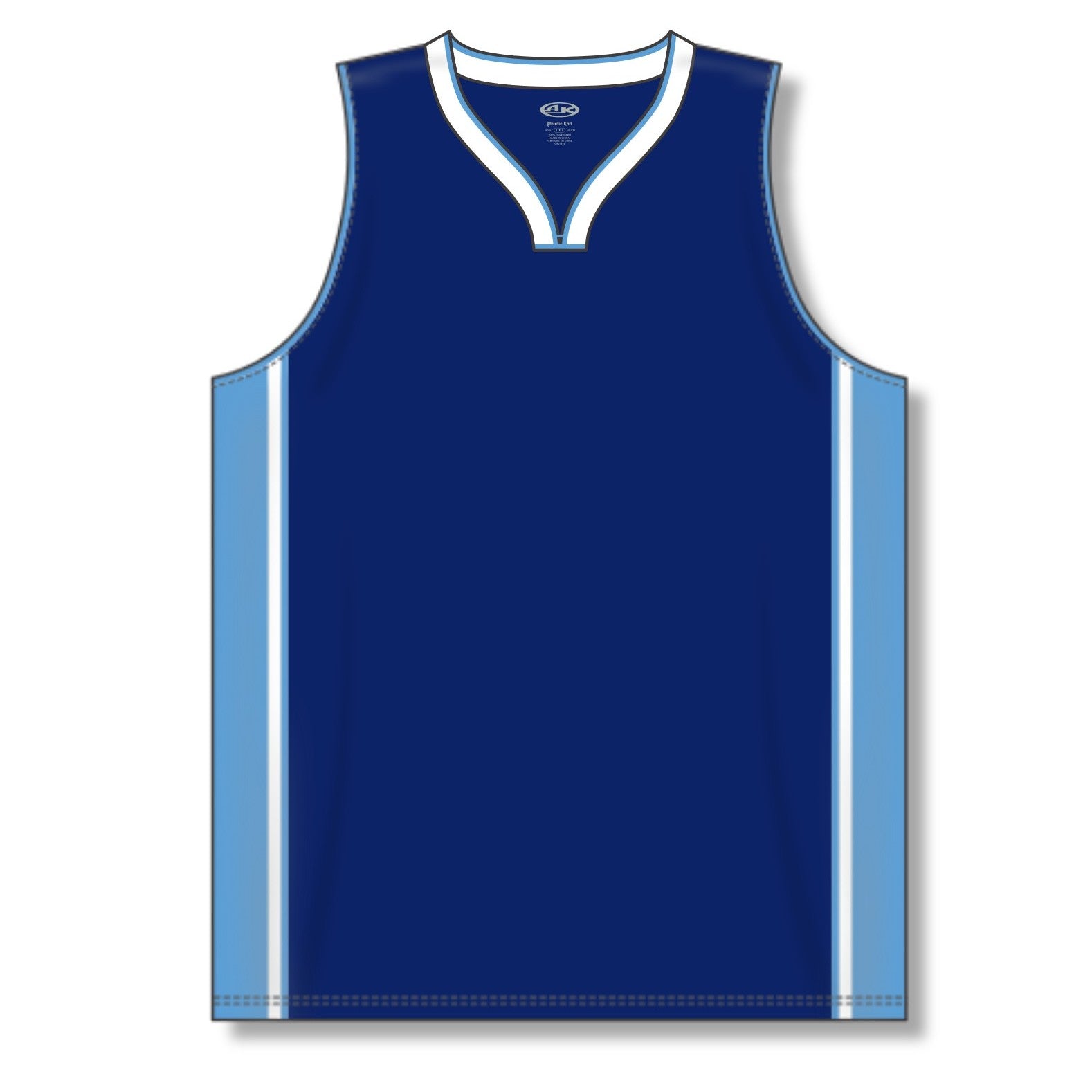 Dry-Flex Pro Style Basketball Jersey-Navy/Sky Blue/White – Jersey