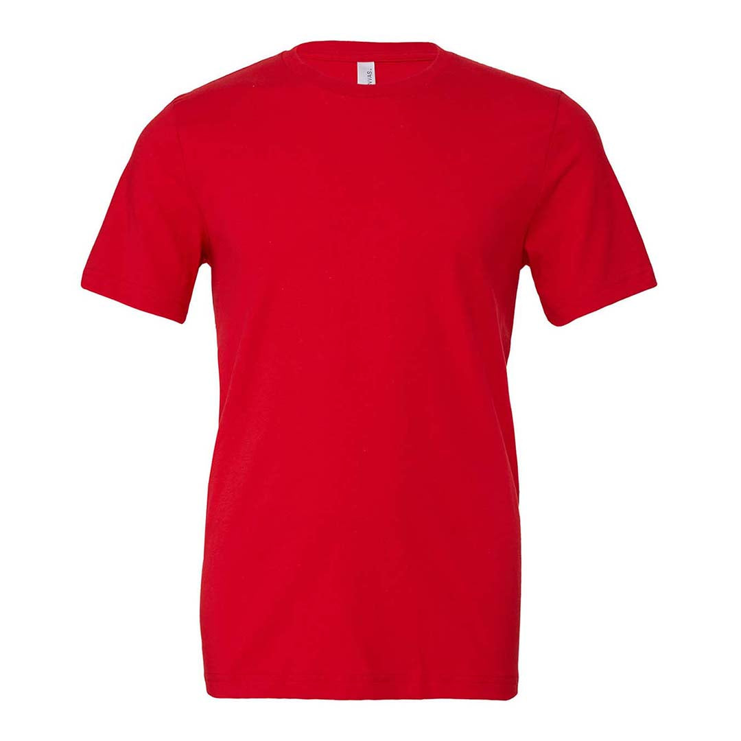 Bella + Canvas Unisex Jersey T-Shirt Red