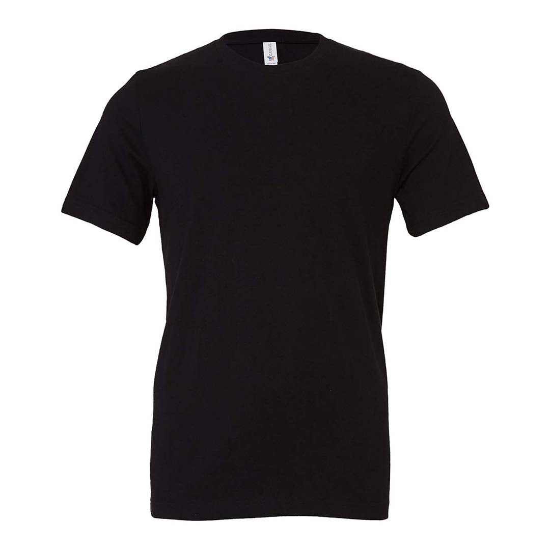 Bella + Canvas Unisex Jersey T-Shirt Black