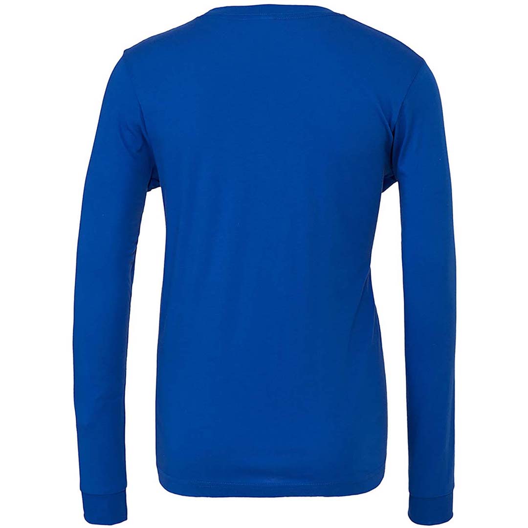 Bella + Canvas Unisex Jersey Long-Sleeve Royal T-Shirt