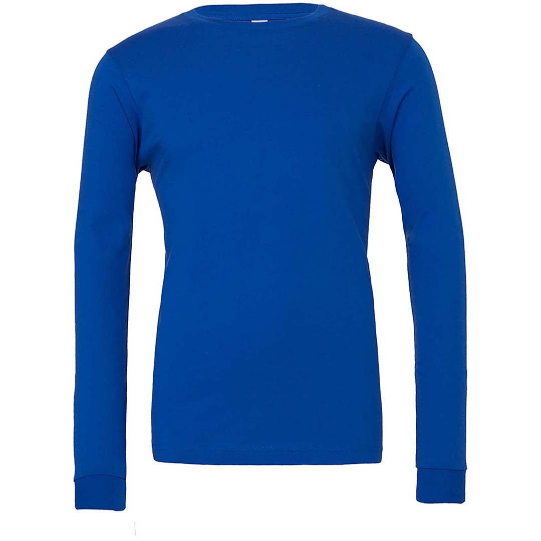 Bella + Canvas Unisex Jersey Long-Sleeve Royal T-Shirt