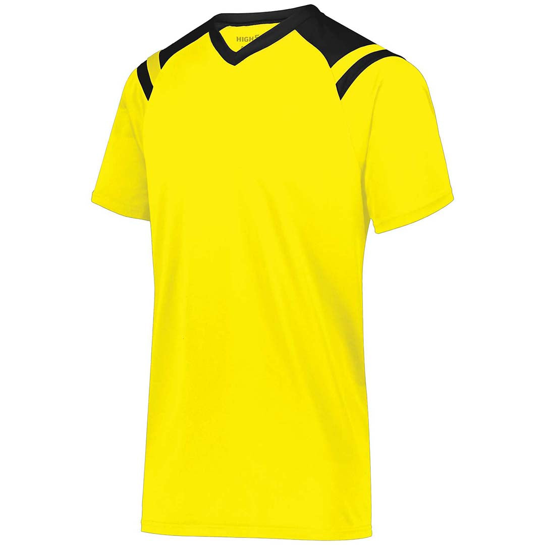 Sheffield Soccer Jersey Electric Yellow/Black