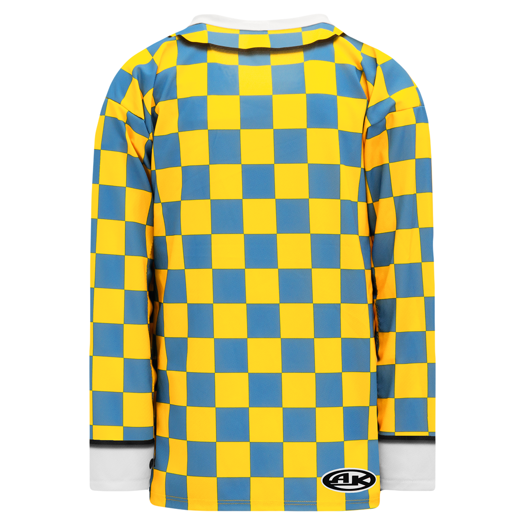 Sublimated The Don Maize and Sky Hockey Jersey