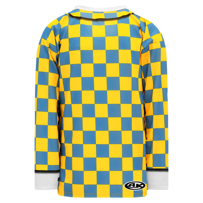 Sublimated The Don Maize and Sky Hockey Jersey