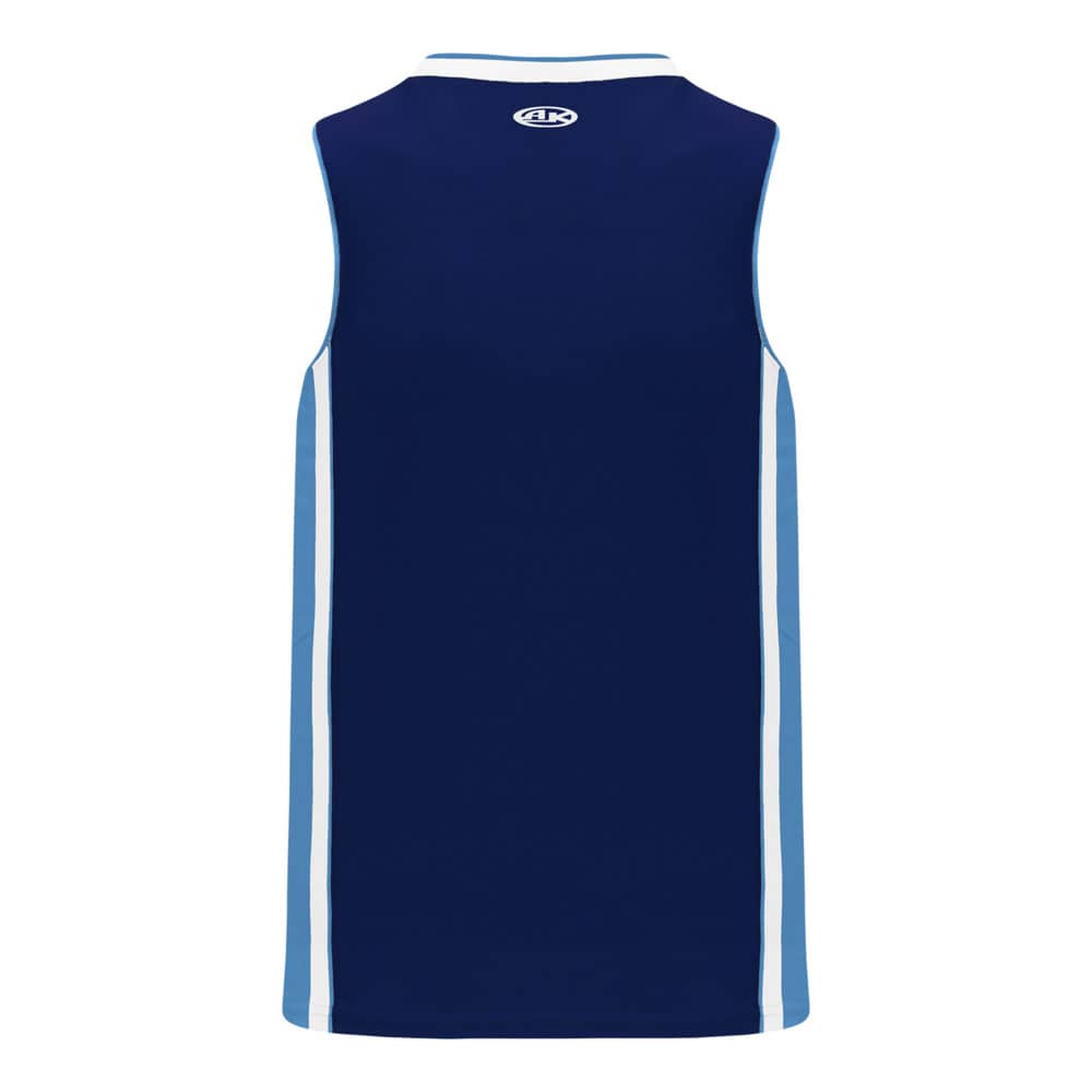 Pro B1715 Basketball Jersey Navy/Sky Blue/White  Jersey Factory USD