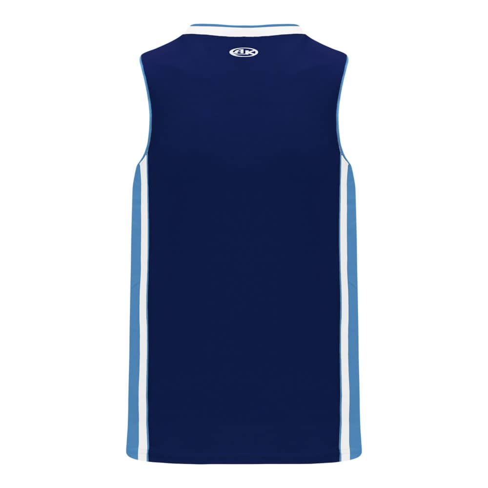Pro B1715 Basketball Jersey Navy-Sky Blue-White