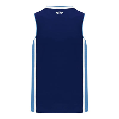 Pro B1715 Basketball Jersey Navy-Sky Blue-White