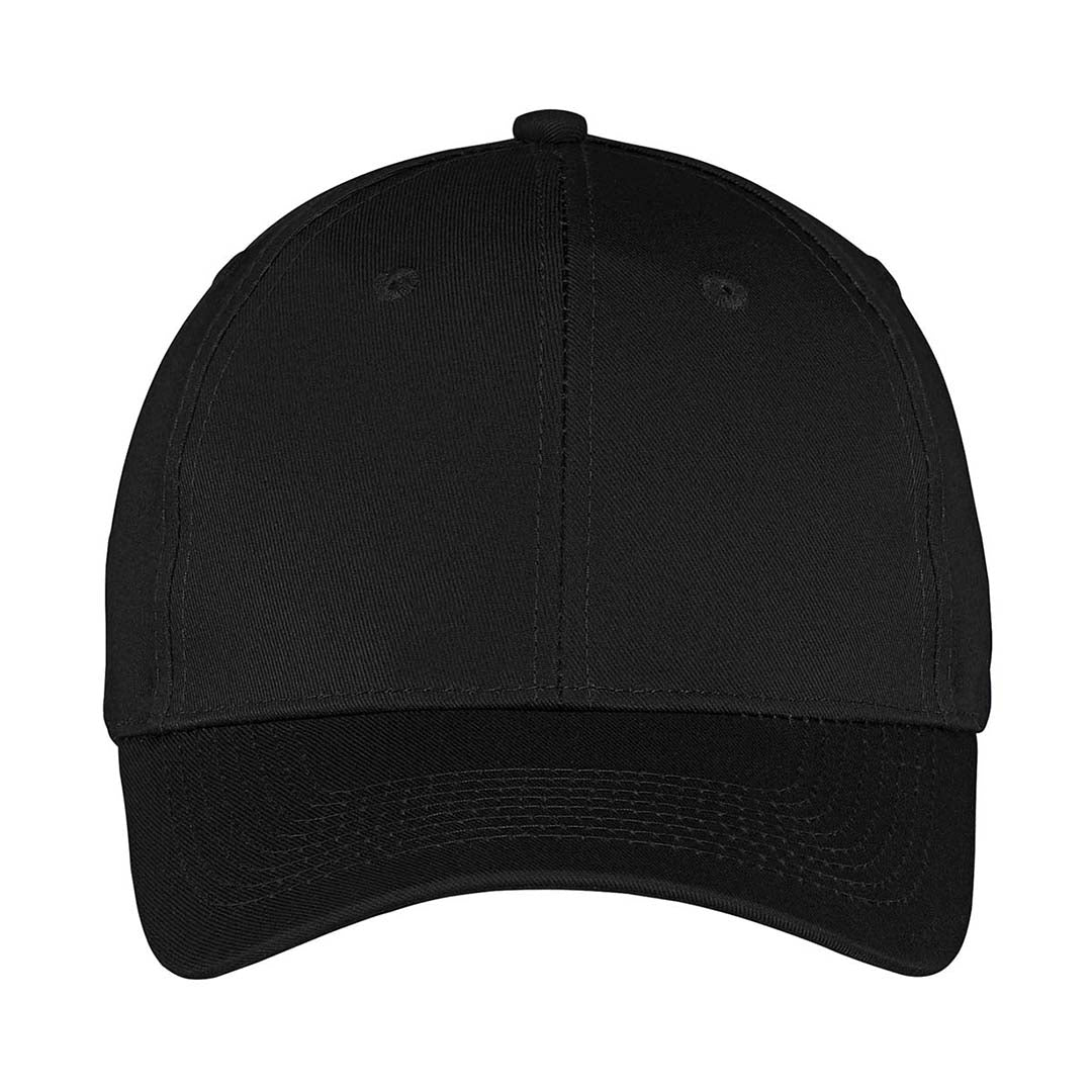 ATC Everyday Black Cotton Twill Cap