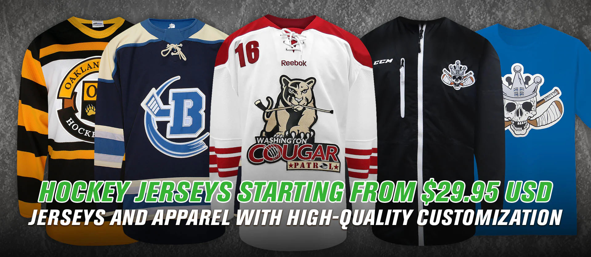 Cougars jersey collection appare