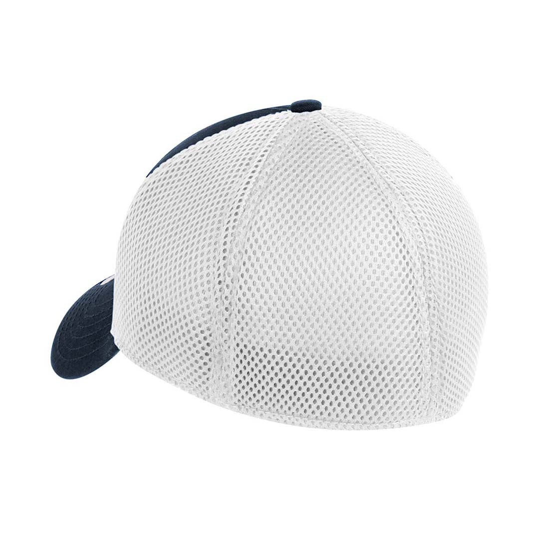 New Era Navy/White Stretch Mesh Cap