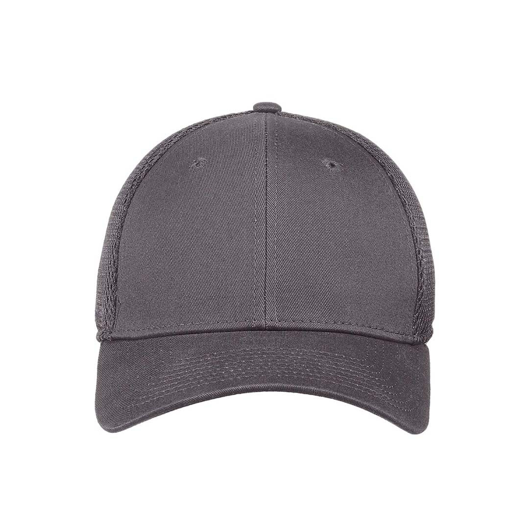 New Era Charcoal Flat Bill Snapback Cap