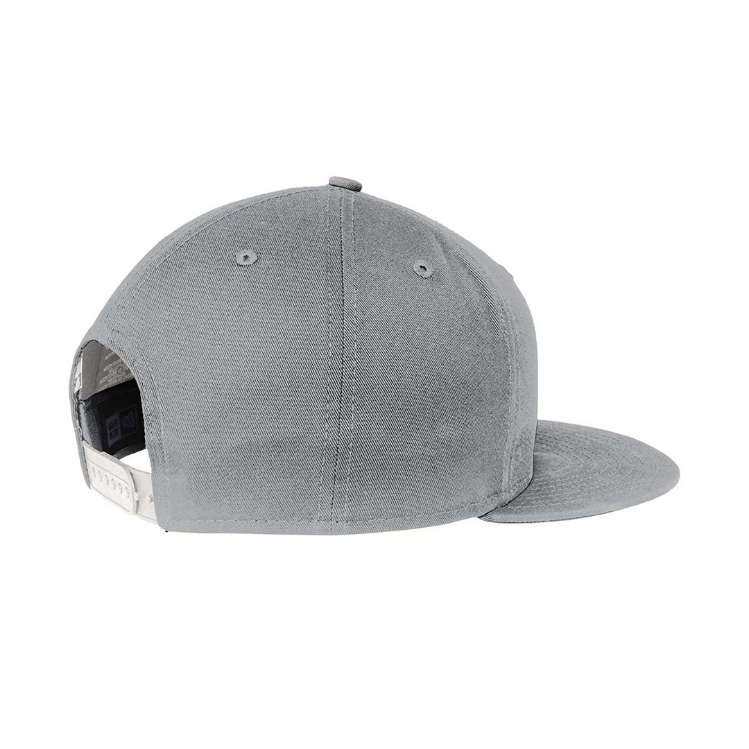 New Era Grey Flat Bill Snapback Cap