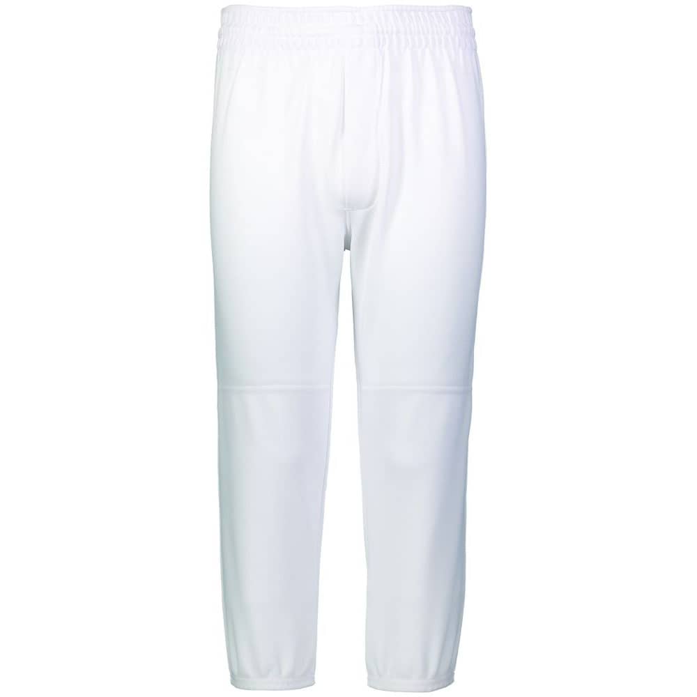 Pull on White Baseball Pant