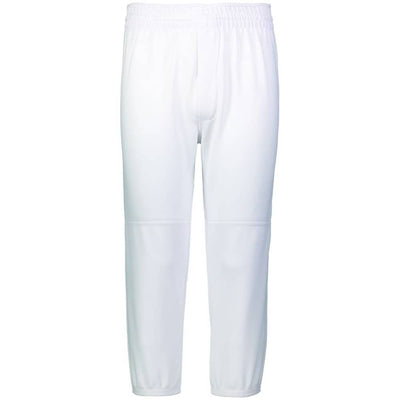 Pull on White Baseball Pant