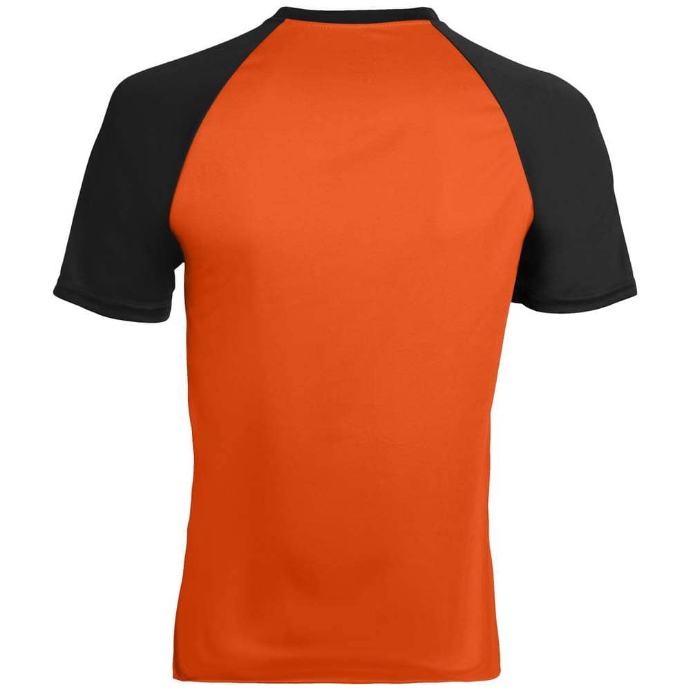 Wicking Retro Short Sleeve Jersey Orange-Black