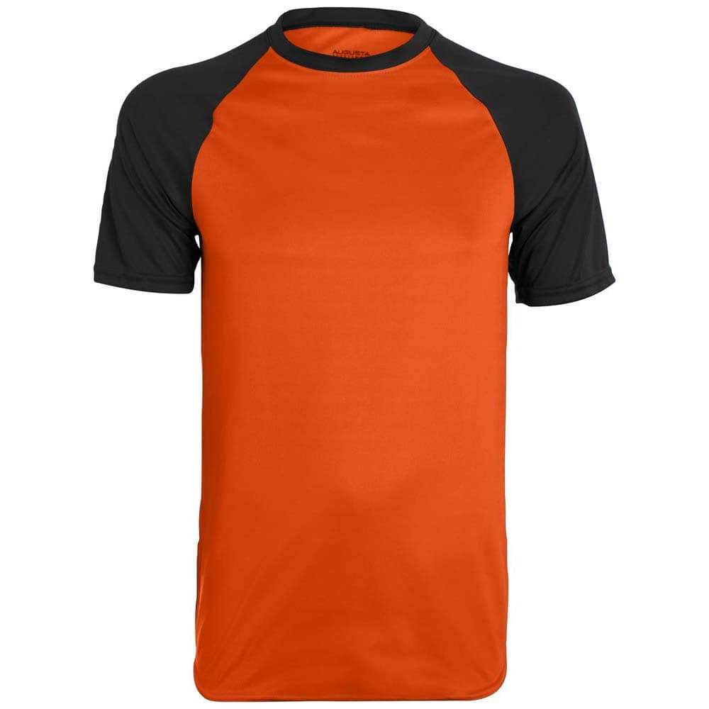 Wicking Retro Short Sleeve Jersey Orange-Black
