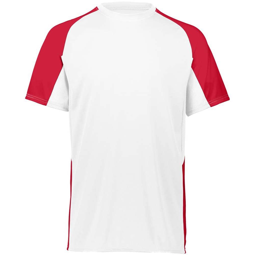 Cutter Baseball Jersey White-Red