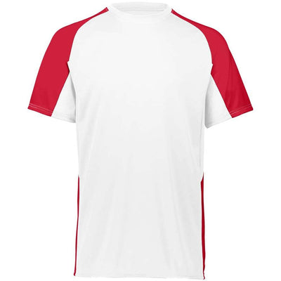 Cutter Baseball Jersey White-Red