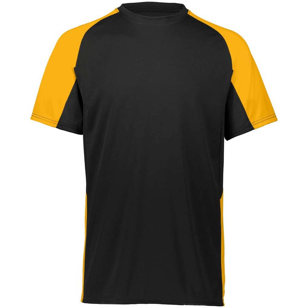 Cutter Baseball Jersey Black-Gold