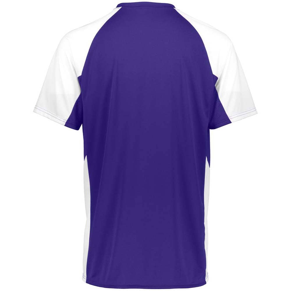 Cutter Baseball Jersey Purple-White