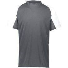Load image into Gallery viewer, Cutter Baseball Jersey Graphite-White
