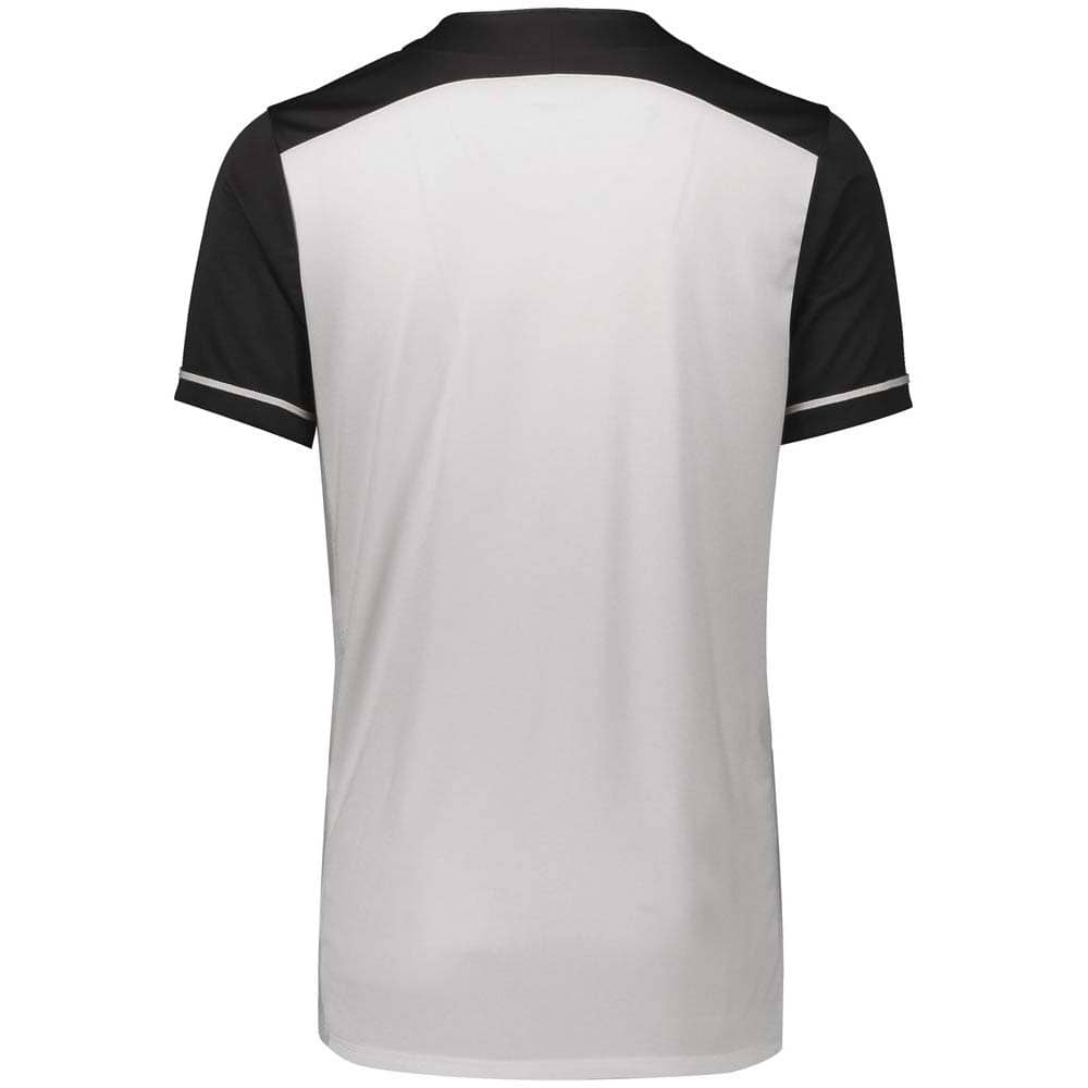 Closer 2 Button White-Black Baseball Jersey
