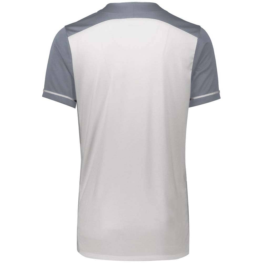 Closer 2 Button White-Graphite Baseball Jersey