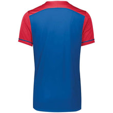 Load image into Gallery viewer, Closer 2 Button Royal-Scarlet Baseball Jersey

