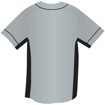 Slugger Baseball Jersey Silver-Black