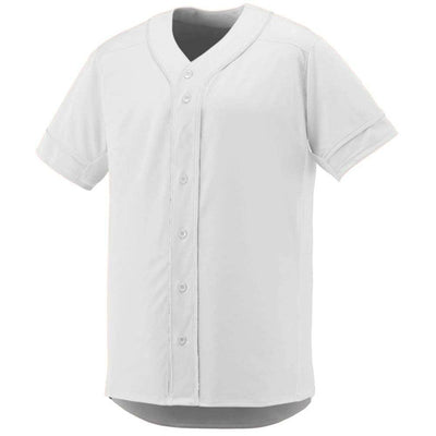 Slugger Baseball Jersey White-White