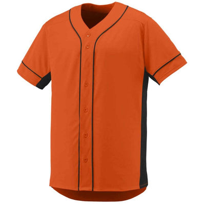 Slugger Baseball Jersey Orange-Black