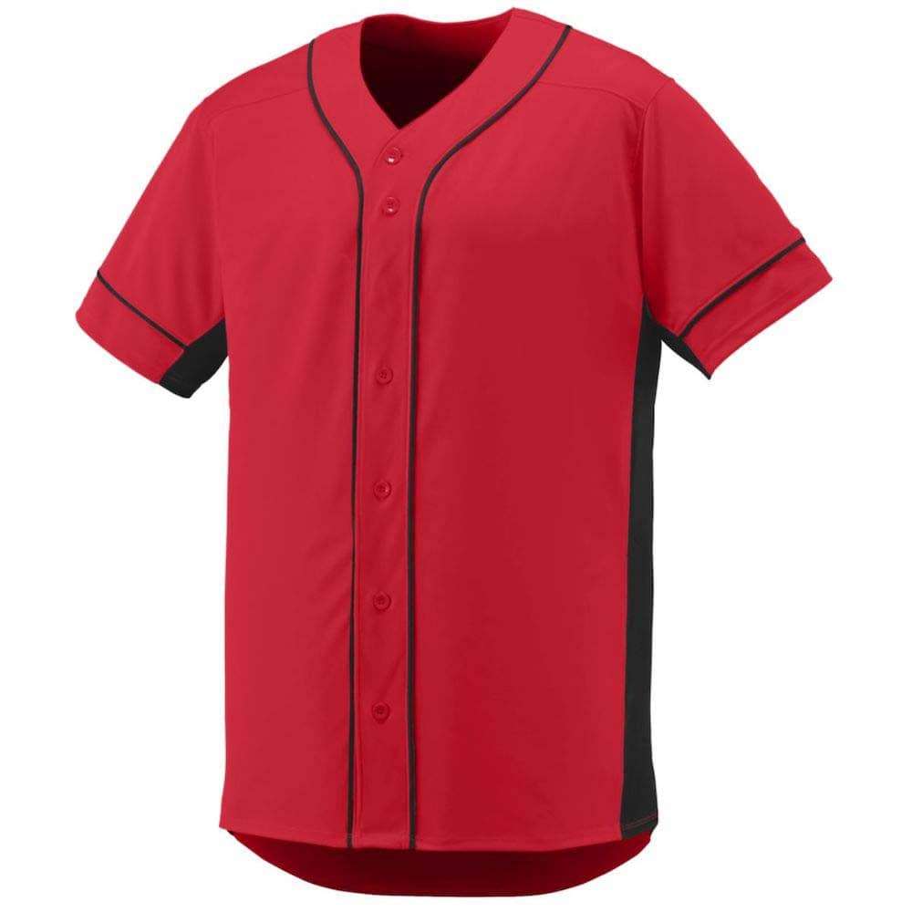 Slugger Baseball Jersey Red-Black