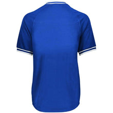 Load image into Gallery viewer, Retro V-Neck Royal-White Baseball Jersey
