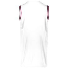 Load image into Gallery viewer, Retro White-Maroon Basketball Jersey
