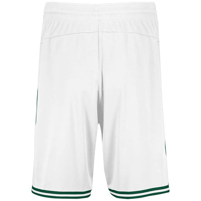 Retro White-Forest Basketball Shorts