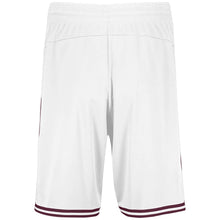Load image into Gallery viewer, Retro White-Maroon Basketball Shorts
