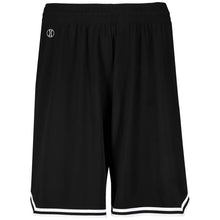 Load image into Gallery viewer, Retro Black-White Basketball Shorts

