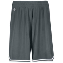 Load image into Gallery viewer, Retro Graphite-White Basketball Shorts
