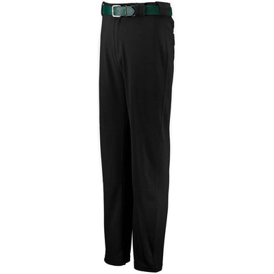 Boot Cut Black Baseball Game Pant