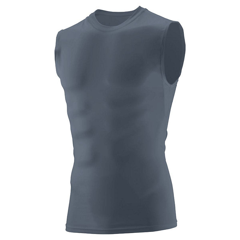 Augusta Hyperform Sleeveless Compression Shirt Graphite