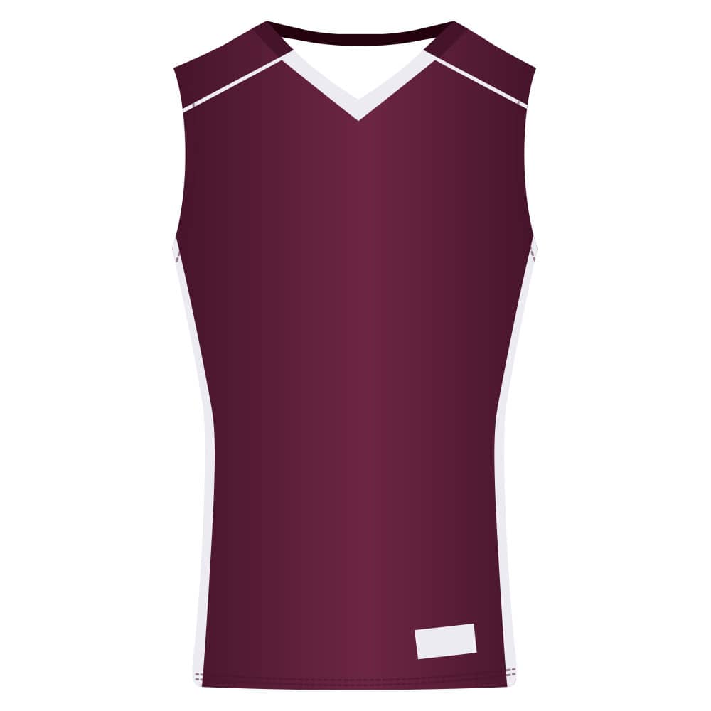 Competition Reversible Jersey - Maroon-White