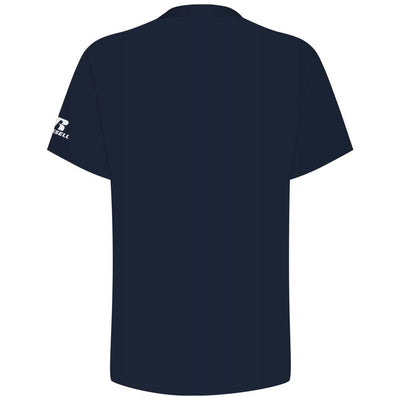 Performance Two-Button Solid Navy Jersey