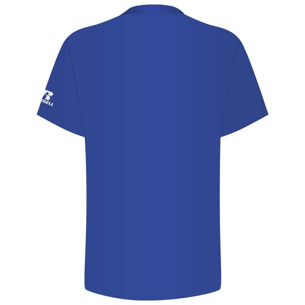Performance Two-Button Solid Royal Jersey