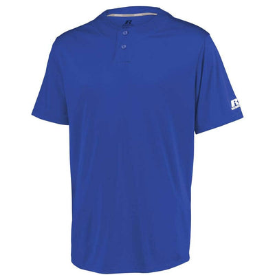 Performance Two-Button Solid Royal Jersey