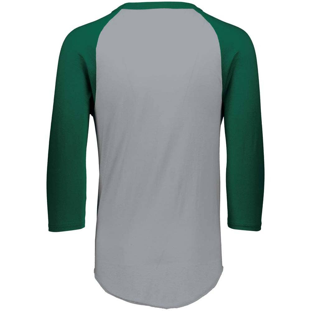 3-4 Sleeve Retro 2.0 Baseball Jersey Grey-Forest