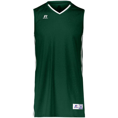 Dark Green-White Legacy Basketball Jersey