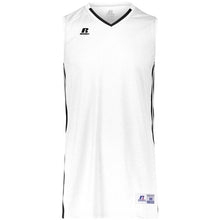 Load image into Gallery viewer, White-Black Legacy Basketball Jersey
