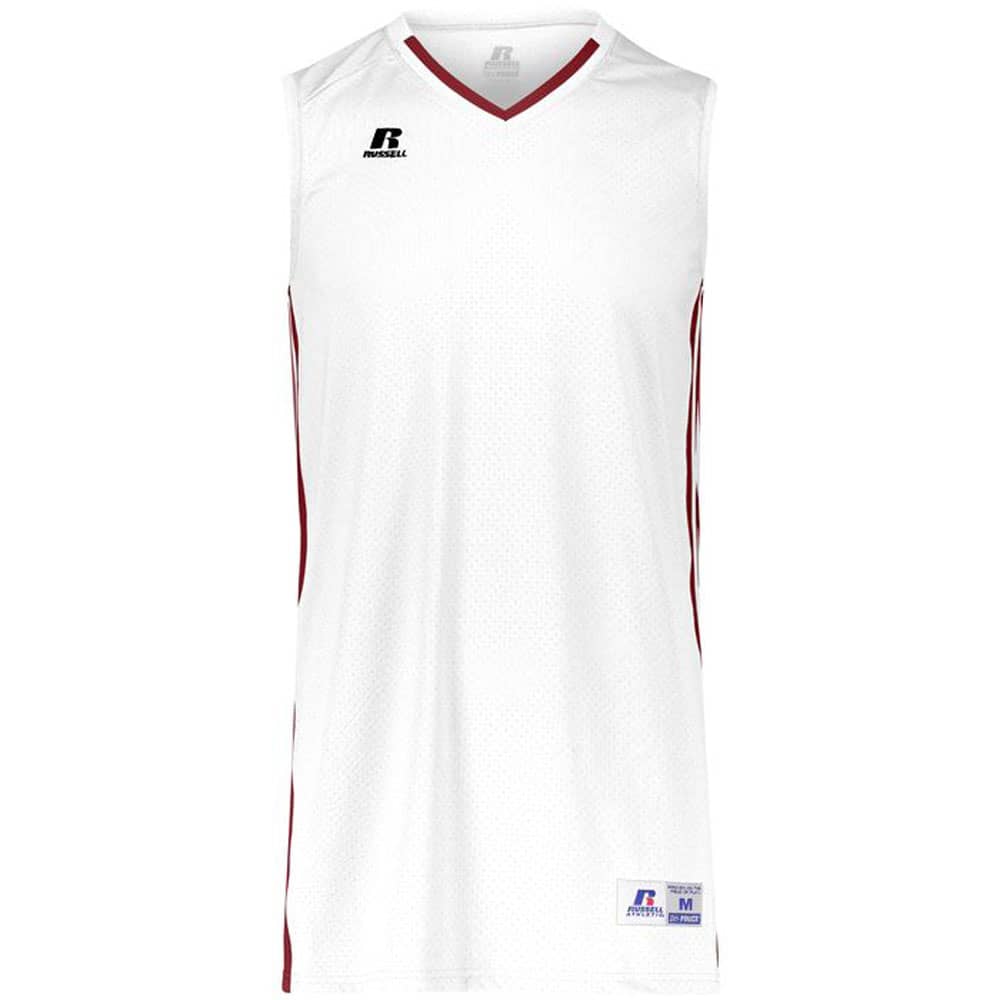 White-Cardinal Legacy Basketball Jersey