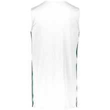 Load image into Gallery viewer, White-Dark Green Legacy Basketball Jersey
