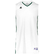 Load image into Gallery viewer, White-Dark Green Legacy Basketball Jersey
